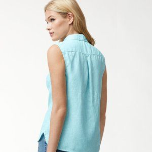 Tommy Bahama Sea Glass Breezer  Shirt- Aqua Mist M